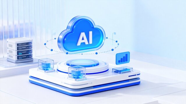 AI cloud computing platform with intelligent server infrastructure for scalable data processing, real time analytics and enterprise digital transformation