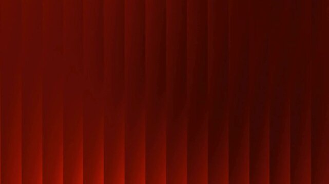 Clean 3D red vertical panel slats with subtle wave illumination, excellent for corporate presentations, modern technology graphics, and broadcast lower thirds.