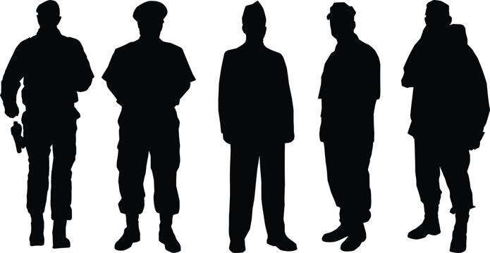 Soldiers Silhouette Collection