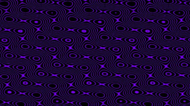 Electric Purple Neon Topographic Contour Wave Pattern, Futuristic Wavy Grid Mesh Seamless Loop Motion Graphics