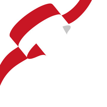 Indonesia Flag Corner