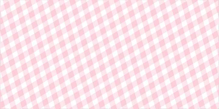 Luxury seamless pink and white plaid-inspired pattern with delicate pastel stripes. A versatile vector background for home decor, wrapping paper, fabric, printable crafts, and branding.