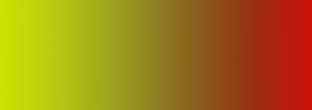 Warm color transition across a linear gradient from bright yellow green to rich deep red