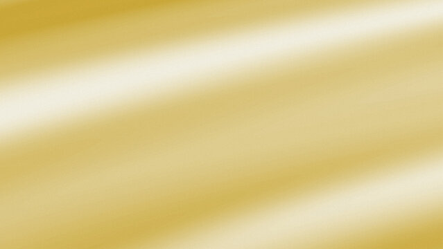Abstract soft gold satin background with smooth diagonal light