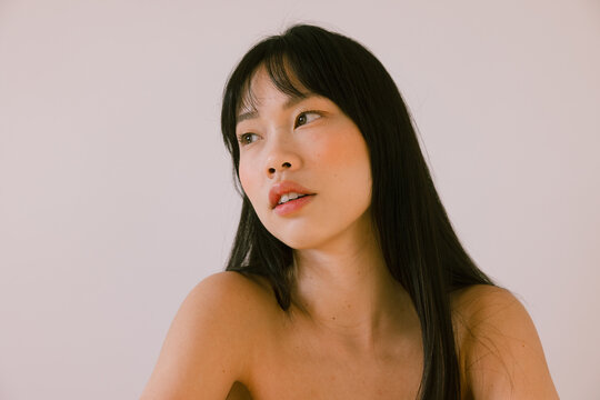 Woman Looking Away