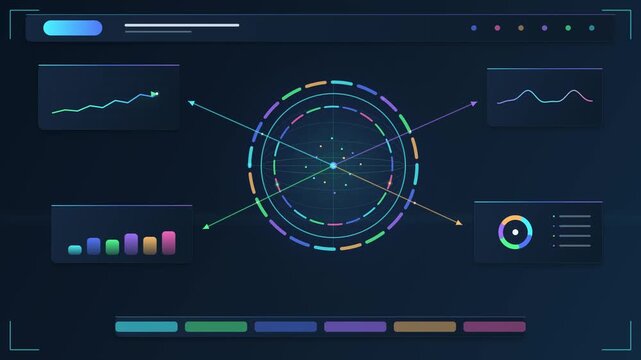 Holographic Intelligence Network with Futuristic Data Analytics Interface