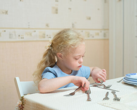 Portrait of a child with neurodiversity