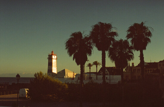Cascais Lighthouse Sunset
