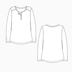 Women's Trims details with fashion top and variant styles © brumous.ig