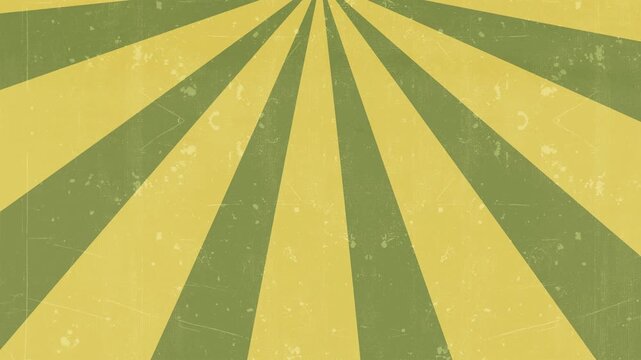 Vintage green and beige sunburst background, with grunge texture