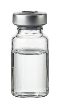 medical vial png isolated transparent background