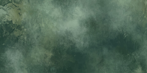 Obraz premium Green watercolor background. Abstract hand painted texture with soft cloudy pigment. Great for website header social media and backdrop.