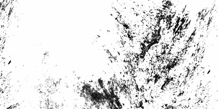 Black and White Vector Grunge Overlay Texture with Distressed Scratches and Ink Splatters. Dust Overlay Distress Grain ,Simply Place illustration over any Object to Create grungy Effect. Overlay with 