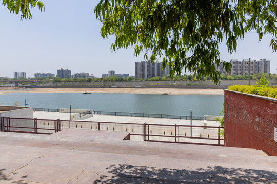 Various views of the Ahmadabad riverfront	