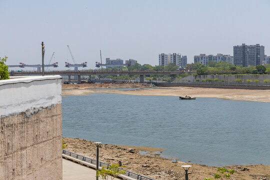 Various views of the Ahmadabad riverfront	