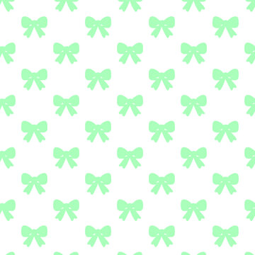Bow seamless pattern