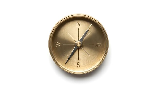 Golden compass instrument for navigation and direction finding
