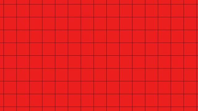 Minimalist grid lines moving on a solid black background, seamless loop motion, for modern digital, presentations, abstract geometric, pattern overlay