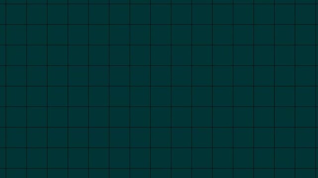 Minimalist grid lines moving on a solid black background, seamless loop motion, for modern digital, presentations, abstract geometric, pattern overlay