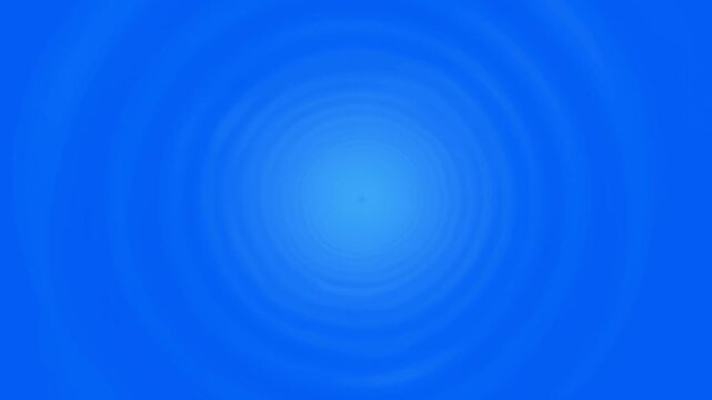 Plain Solid Colored Background Abstract Blue Background With Circular Ripple Effect And Soft Radial Gradient Light For Modern Digital Design And Technology Concepts