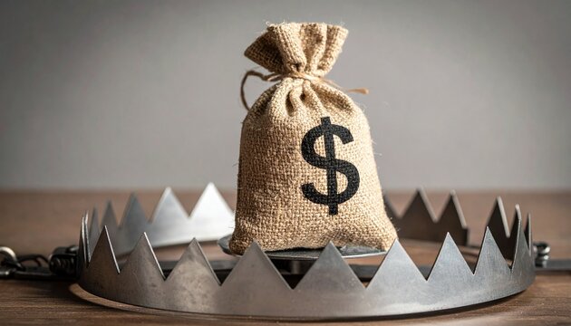 Money Trap &ndash; Symbol of Risk and Danger