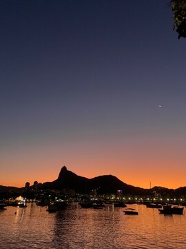 entardecer na urca