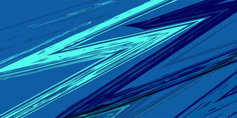 comic abstract pop art background with thunder illustrationPrint © zahra