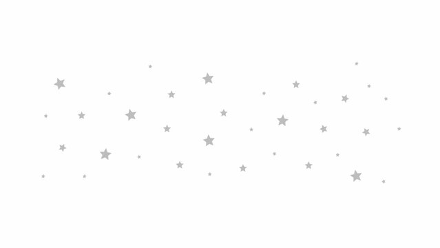 Gray star pattern on a white background a simple vector illustration for decorative purposes stars starfield starry starscape