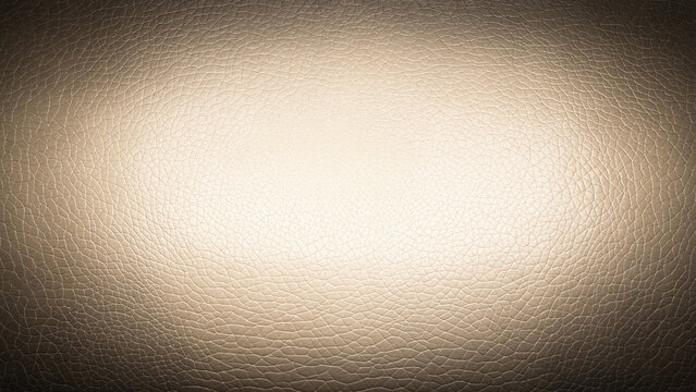 Elegant beige leather texture background with soft vignette, natural grained pattern, luxury material surface, high quality wallpaper, neutral warm gradient design for professional presentation.