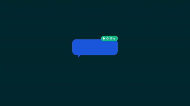 pixel art chat bubble notification animation in retro arcade style, digital communication, social interaction, message bubble for game interfaces