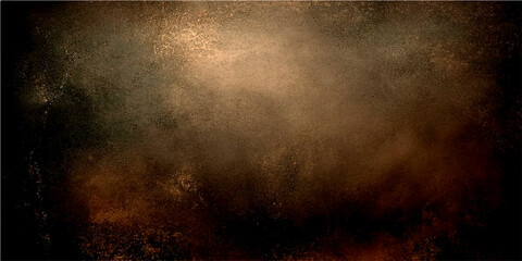 Obraz premium Dark abstract textured background with distressed grunge effect and warm, earthy tones, evoking a sense of mystery and depth.