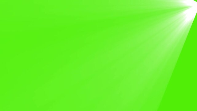 top right light effect animation green screen video overly