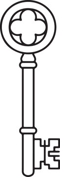 Vintage Skeleton Key.