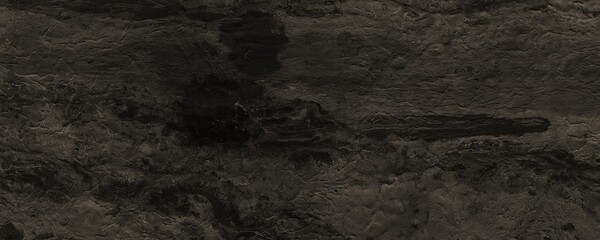 Dark charcoal stone texture with rough volcanic rock surface and organic crater details for industrial backdrop design and moody architecture wallpaper backgrounds. © MatStudio