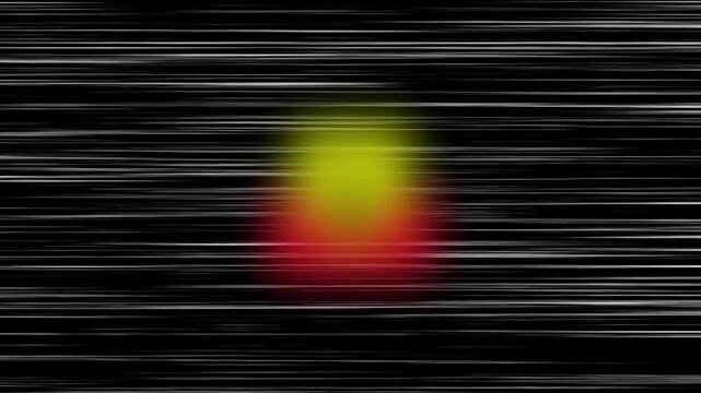 Abstract motion background featuring a red envelope with a black mail document.