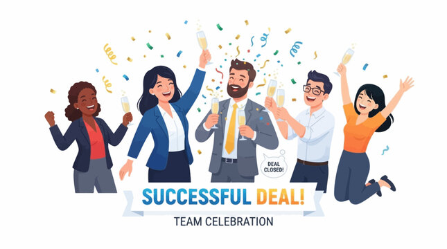 Business deal successfully done