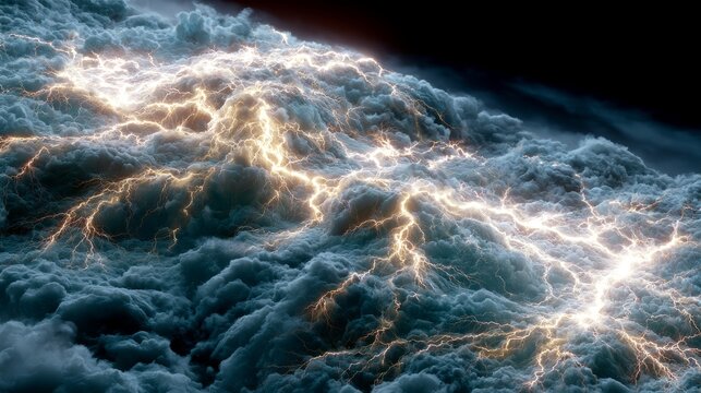 Dynamic Cloud Formation with Striking Electrical Discharge