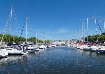 Fototapeta premium Port de plaisance de Vannes Morbihan Bretagne