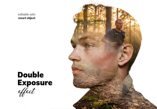 Double Exposure Photo Effect