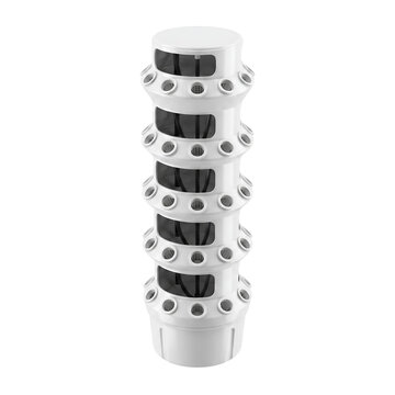 Industrial Steel Bolt and Nut Assembly Isolated on Transparent Background PNG