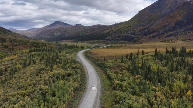 Road in the northern Yukon