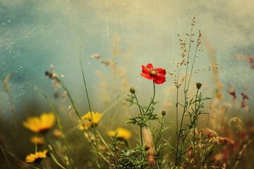 Obraz premium Wildflower outdoors nature plant.