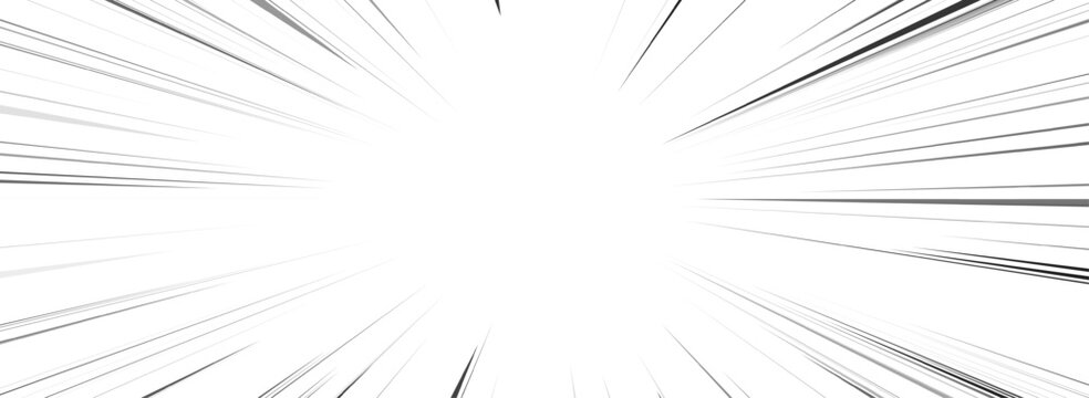 Cartoon manga speed comic line light motion background radial. Effect texture black ray action frame white burst anime. Book emphasis circle illustration pattern flash graphic element backdrop.