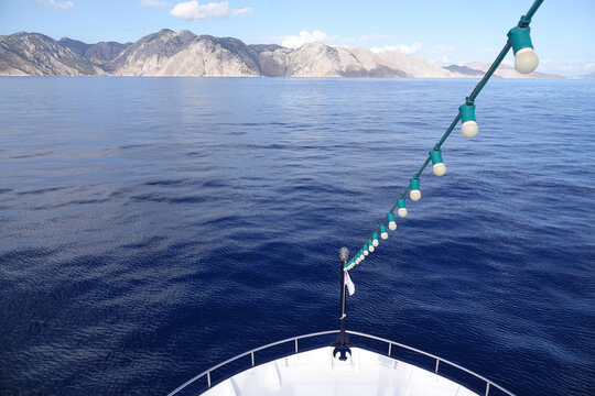 Ausflugsboot bei Symi