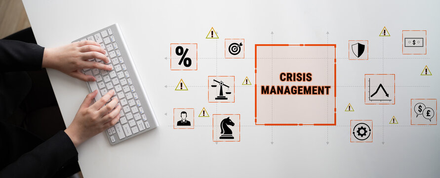 Comprehensive Overview of Crisis Management Strategies with Visual Symbols and Keyboard Inputs for Effective Decision Making Haptic.