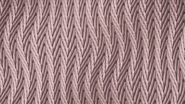 Knitted Wool Fabric Texture Close Up Seamless Loop in calm blush tones