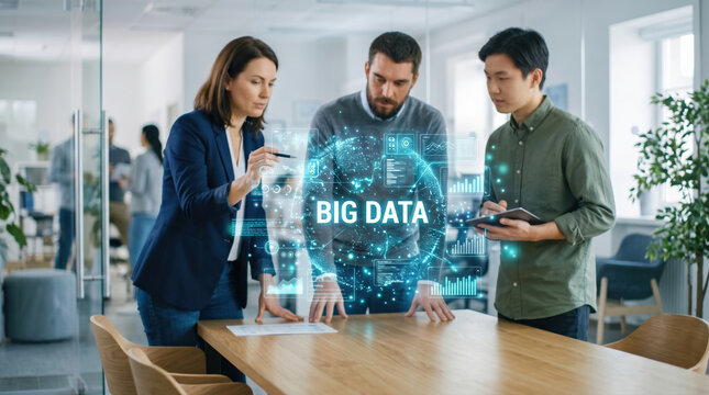 Team Exploring Big Data Hologram Concept