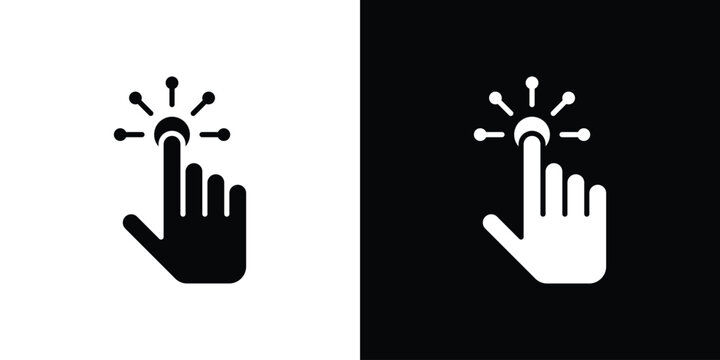 Interactivity icon simple graphics pack