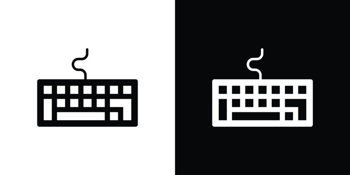 Keyboard icon simple graphics pack