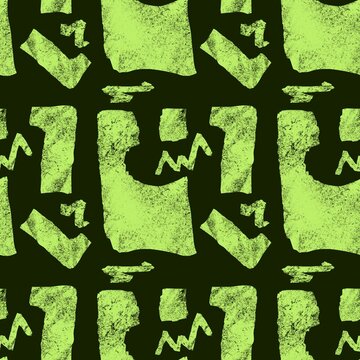 seamless pattern with graffiti style